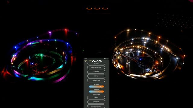 QuinLED: Digital White LED Strip (sk6812 WWA) (Warm White, Cold White, Amber) смотреть онлайн