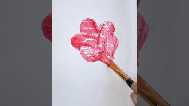 one stroke flower/#creative art