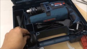 BOSCH GSB 16 RE Impact Drill Unboxing Malaysia