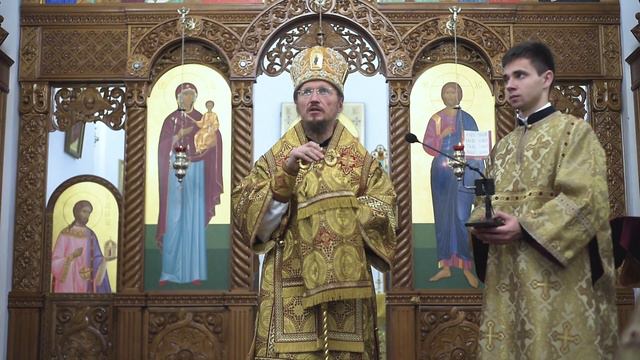 Слово епископа Вениамина в неделю 24-ю по Пятидесятнице смотреть онлайн