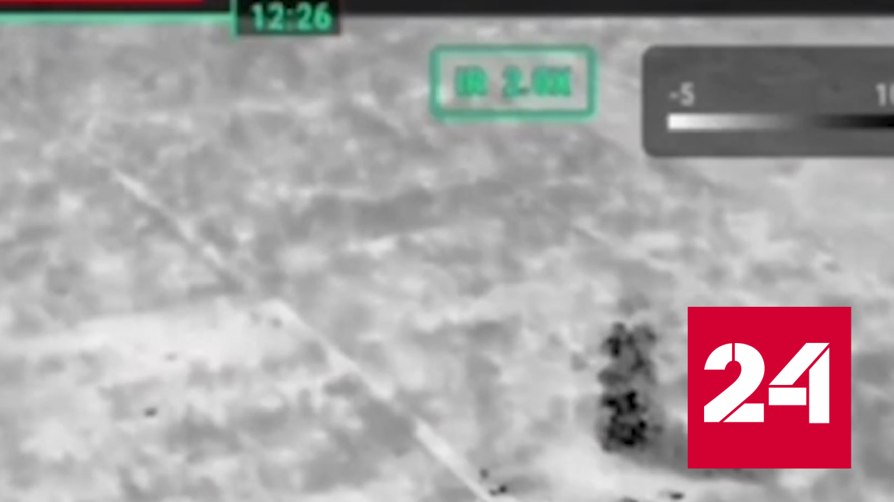 МО показало кадры уничтожения неприятельской штурмовой группы - Россия 24