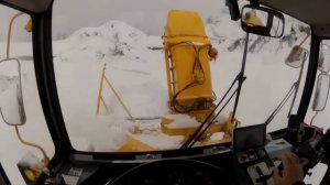 Работа оператора снегоуборочного шнекоротора Niigata