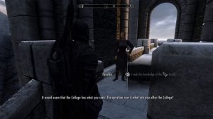 "FUN FACT You Can Enter College Of Winterhold As The Dragonborn!!!"