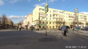 Рябинина улица в Йошкар-Ола на велике