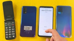 OPPO A54 vs XIAOMI Redmi Note 11 vs Blackview A90 Incoming call from Sigma Mobile Outgoing Call