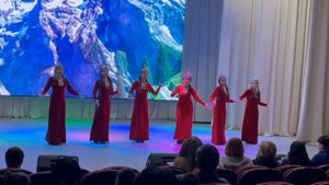 Танцевальный коллектив "Дженнет " туркменский танец "Билезик" КТК 2023г