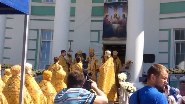 Литургия в честь 5-ти летия возрождения Митрополии.Христос - истинный Бог наш смотреть онлайн