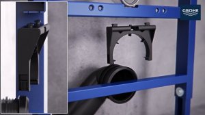 Установка инсталляции Grohe 38929000 для подвесных унитазов