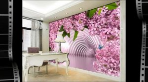 НОВОМОДНЫЕ ОБОИ С ЦВЕТАМИ / новые красивые идеи ремонта