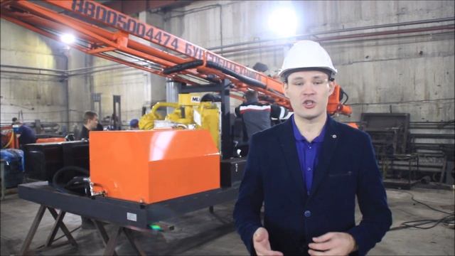 Обзор по отгрузке навеса УРБ 2А2 с палубным двигателем от Бурспецтехники смотреть онлайн