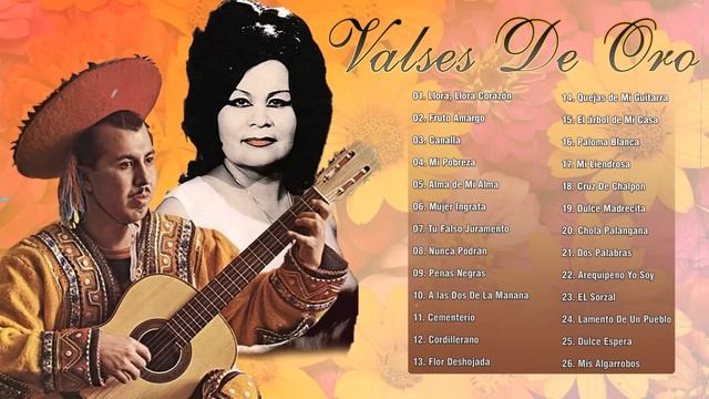 Carmencita Lara y Cholo Berrocal Valses De Oro - Valses Del Recuerdo - Mix Vals Criollos 2022 смотреть онлайн