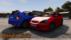 Мод Honda Civic (EP3) для BeamNG.drive