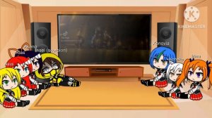 Las chicas de High school DxD reaccionan a issei es Scorpion