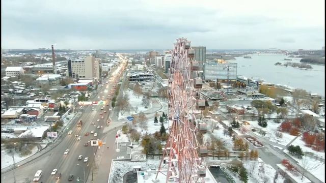 Новосибирск колесо обозрения смотреть онлайн