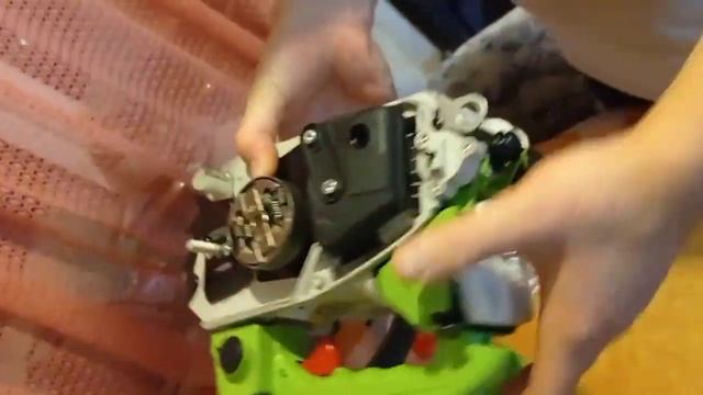 Одноручная бензопила Бензопила RedVerg RD-GC25-12 радость и огорчение после первого осмотра смотреть онлайн