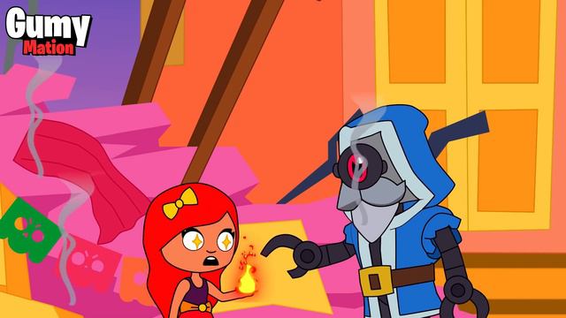 AMBER ORIGIN - BRAWL STARS ANIMATION смотреть онлайн