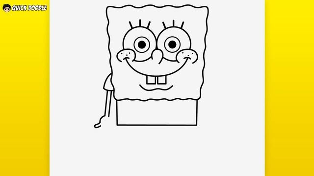 How to Draw SpongeBob SquarePants | Easy Step-by-Step