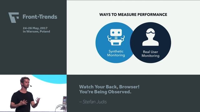 Watch Your Back, Browser! You're Being Observed. – Stefan Judis / Front-Trends 2017 смотреть онлайн