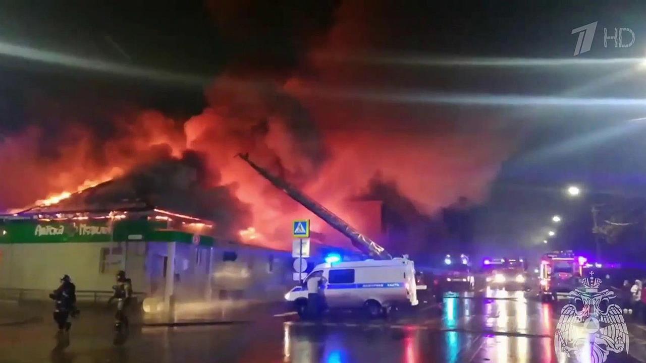 Причиной пожара в кафе в Костроме стало использование пиротехники