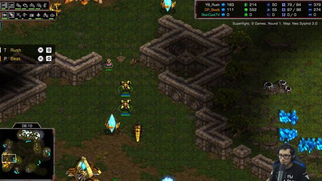 SUPERFIGHT: 🇰🇷 RUSH vs BEST Round 1 смотреть онлайн