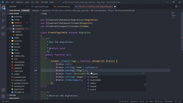 Tag CRUD - Create method, Route, & View | Create a membership blog with Laravel & Stripe | Part 41 смотреть онлайн