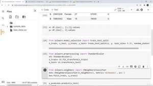 Implementation of K Nearest Neighbor KNN Algorithm | KNN for Data Science | KNN algorithm in ML