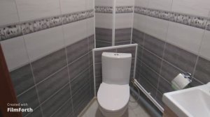 Отделка туалета панелями ПВХ. Санкт-Петербург, Дачный пр-кт, д.32