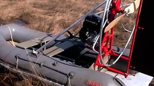 Обзор аэролодки 3м с лифан 20 л.с.