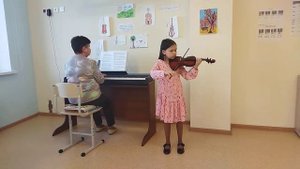 Мифтахова Замира 3 кл скрипка, Сонатина Л. Бетховен