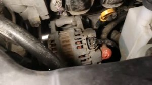 Замена ремня генератора на Nissan Tiida