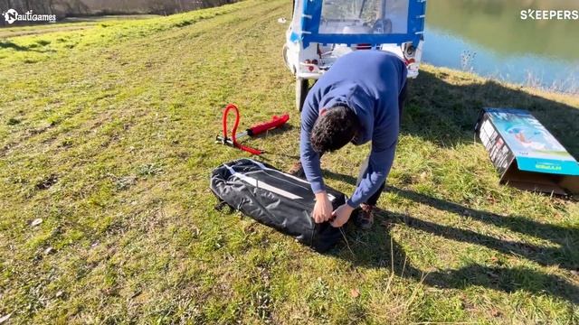 Unboxing - Paddle Gonflable Aqua Marina Hyper 11.6 2022 | Nautigames.com смотреть онлайн