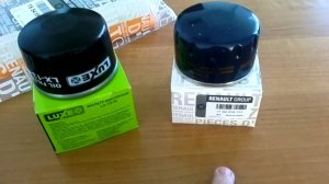 Воздушный фильтр. Масляный фильтр ЛАДА ЛАРГУС