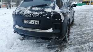 Выхлоп порше кайен 4.8 GTS