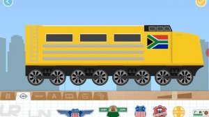СОБИРАЕМ ПОЕЗД ДЛЯ АФРИКИ В Labo Brick Train.