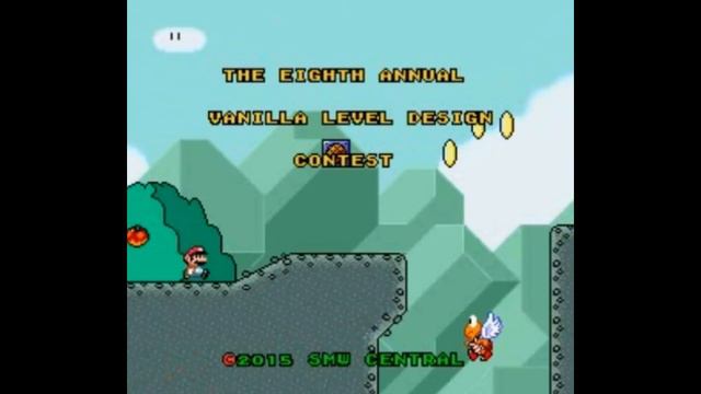 SMW Custom Music - The 8th Annual Vanilla Level Design Contest - Title Screen