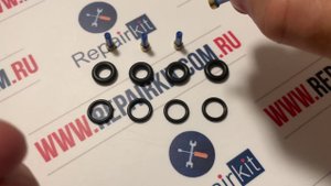 Ремкомплект форсунок впрыска топлива для Peugeot 206, 307, 406, 407, 607, 806, 807, Expert 1984E2