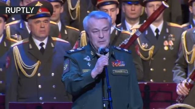 НОВЫЙ состав ансамбля Александрова впервые вышел на сцену Театра Российской армии