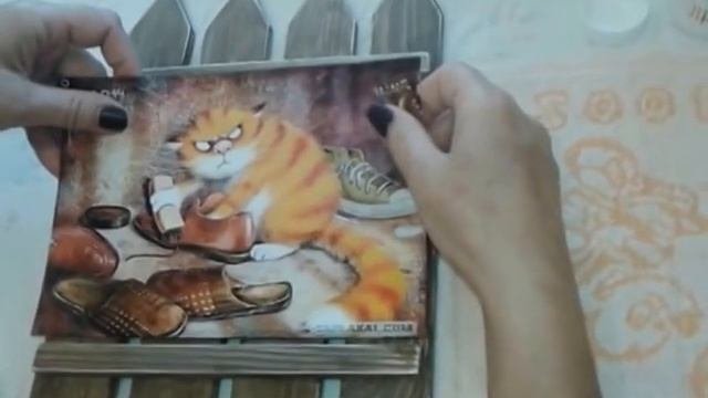 Ключница  Декупаж  Мастер Класс