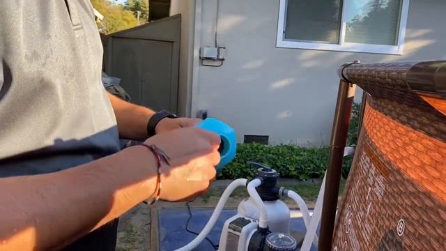 How to connect a vacuum to an above ground pool. Intex, Bestway, or Coleman смотреть онлайн