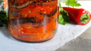 Закуска из баклажанов - рецепт на зиму