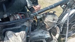 ИЖ Планета тросик газа!