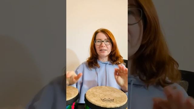 Bongos and chant a ram Sam Sam