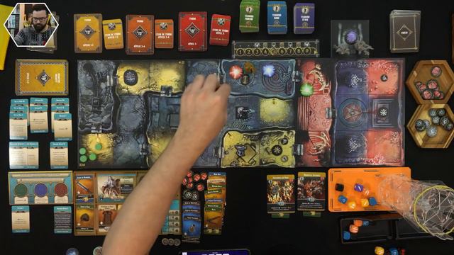 Massive Darkness 2: Hellscape | Regras e Gameplay ao vivo смотреть онлайн