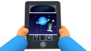 ? POCOYO GAMEPLAY - App: Pocoyo 1, 2, 3 Space Adventure | Funny video cartoon games for kids