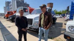 Поздравляем Евгения с покупкой автомобиля Газон Некст ассенизатор 5 куб/м