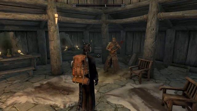 Skyrim: Sven Singing Ragnar The Red FUNNY😂 смотреть онлайн