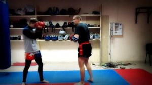 Муай Тай Обучение - красивая комбинация