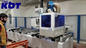 Работа в маятниковом режиме, Обрабатывающий центр с ЧПУ KDT KP-3013