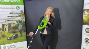 Аккумуляторный триммер Greenworks G40LT, 40V, арт. 2101507