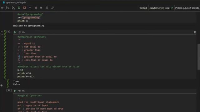 Introduction to Python | Operators